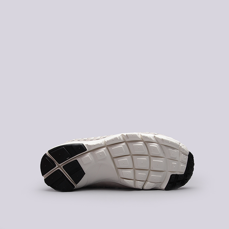 мужские бежевые кроссовки Nike Footscape Woven Chukka QS 913929-002 - цена, описание, фото 5